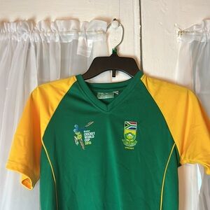 ICC South Africa 2015 Cricket World Cup Jersey Kids Ages 11-12